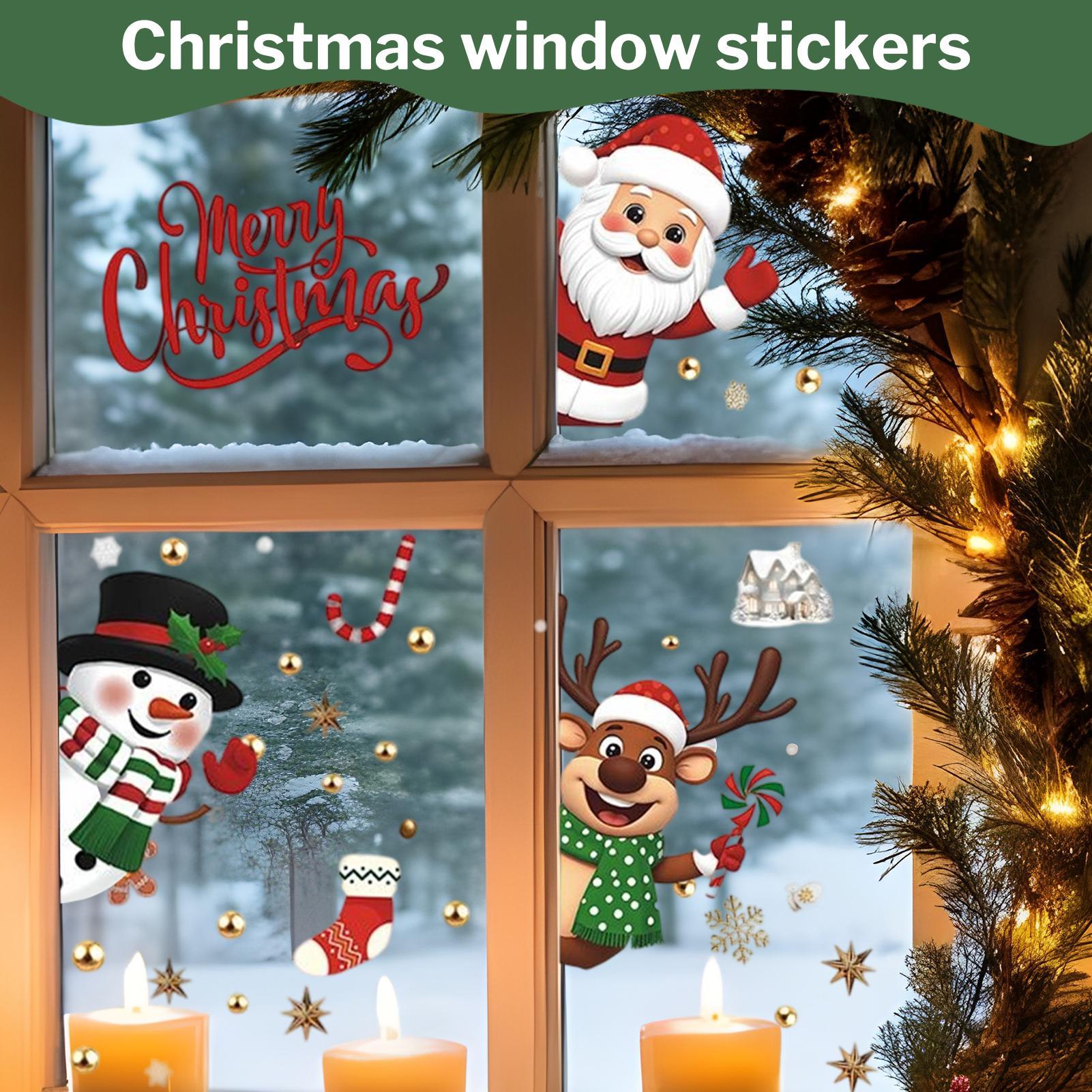 Christmas Window Decorations H - огляд і ціна Snowflake Window Decal