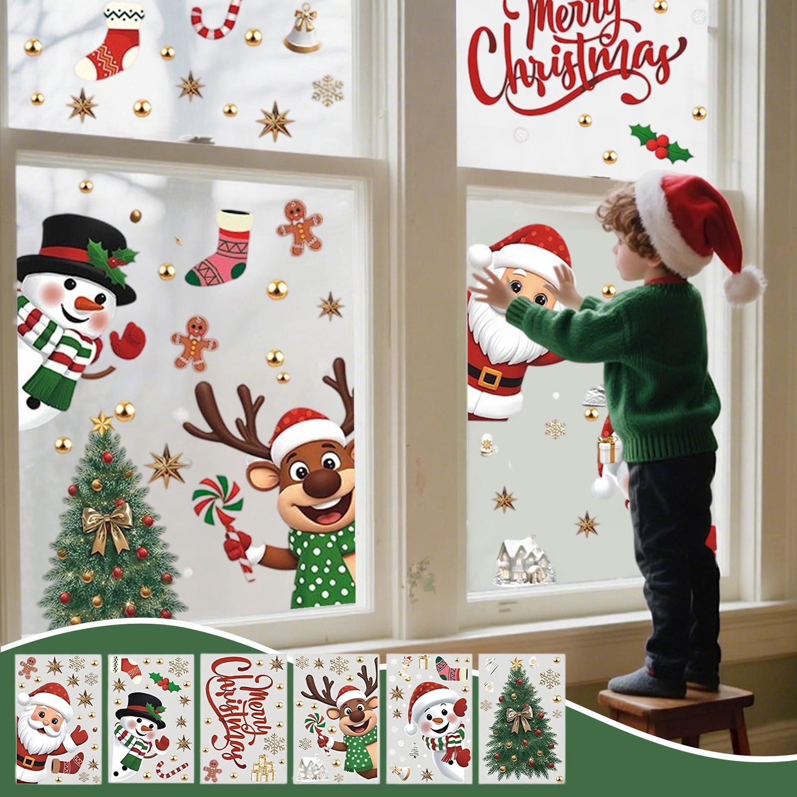 Christmas Window Decorations H - огляд і ціна Snowflake Window Decal