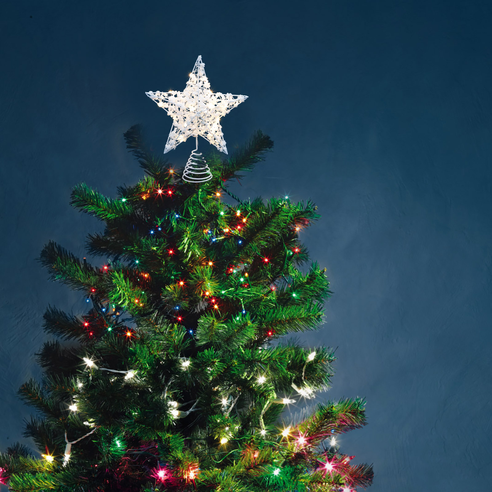 1Pcs Christmas Tree Star Lamp  - огляд і ціна Star Tree Topper