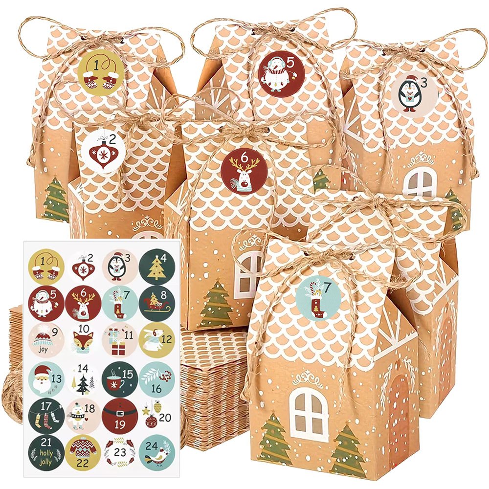 24pcs/Sets Christmas Advent Ca - огляд і ціна Advent Calendar Gift