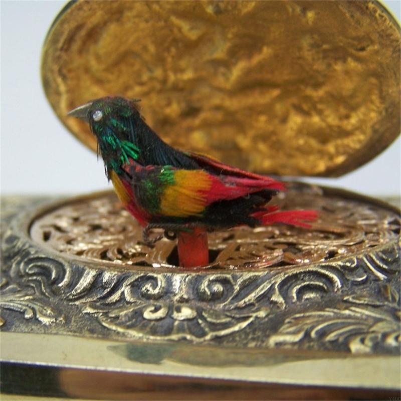 Musical Wind Up Bird Music Box - огляд і ціна Snow Globe Musical
