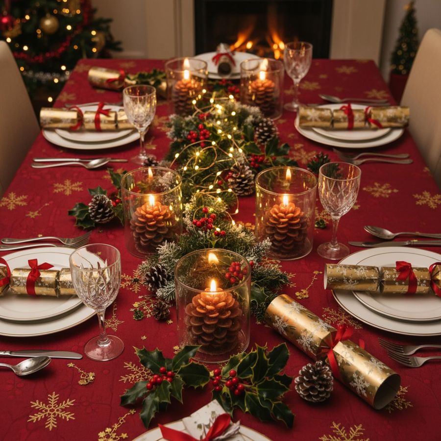 6 Sets Pine Cone Candles Flamm - огляд і ціна Holiday Candle Set