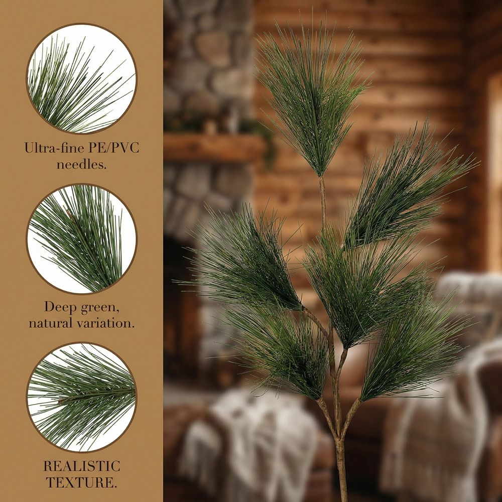Realistic Artificial Pine Bran - огляд і ціна Christmas Tree Artificial