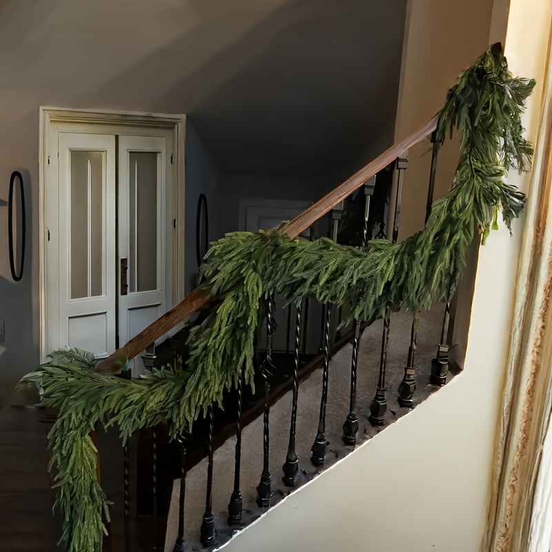 1pc Artificial Norfolk Pine Ch - огляд і ціна Christmas Wreath Fake