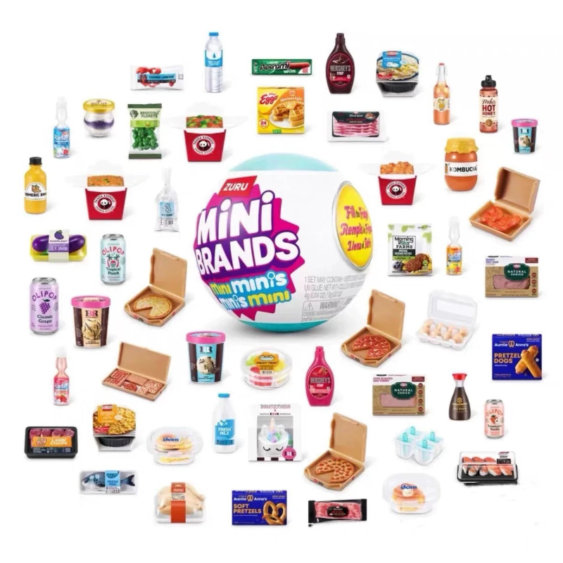 Mini Brands Fridge Mystery Bal - огляд і ціна Ornament Ball Set