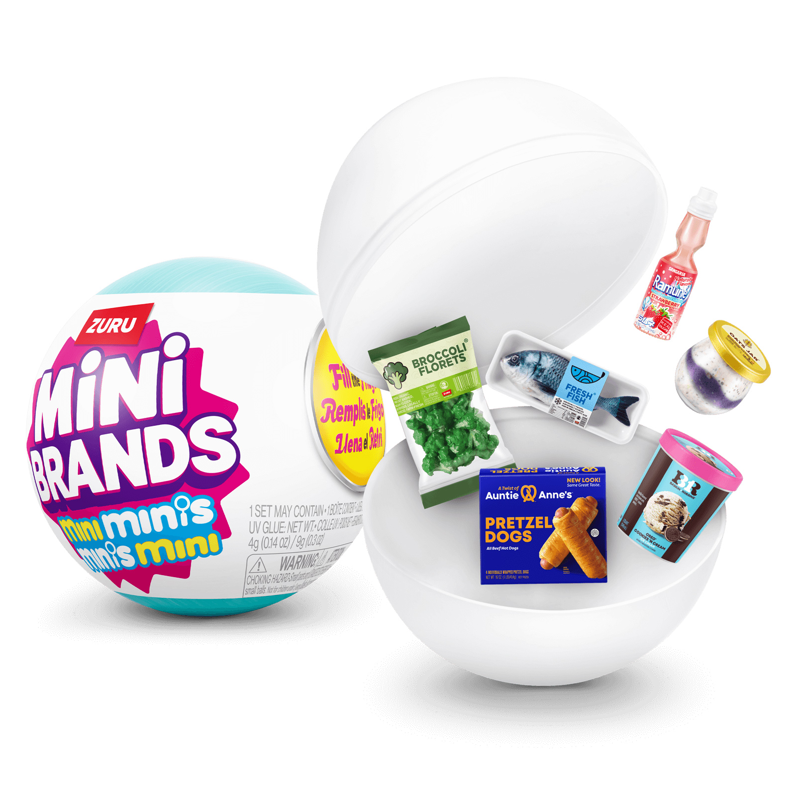 Mini Brands Fridge Mystery Bal - огляд і ціна Ornament Ball Set
