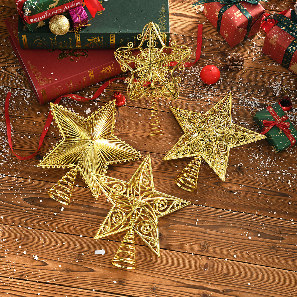 Gold Glitter Christmas Tree To - огляд і ціна Star Tree Topper
