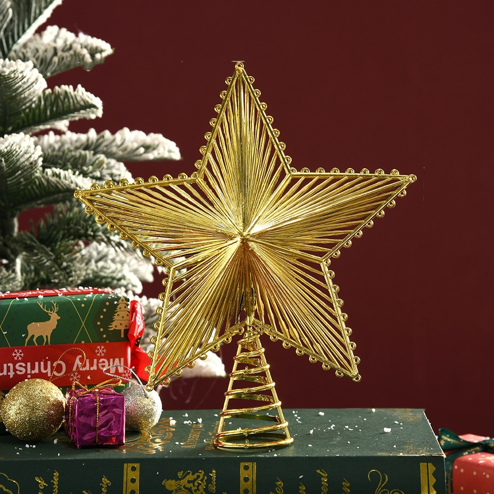 Gold Glitter Christmas Tree To - огляд і ціна Star Tree Topper