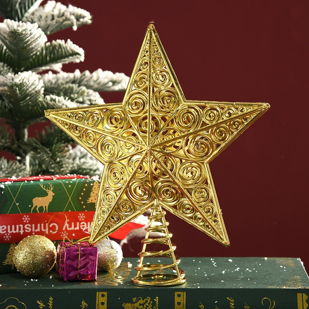 Gold Glitter Christmas Tree To - огляд і ціна Star Tree Topper