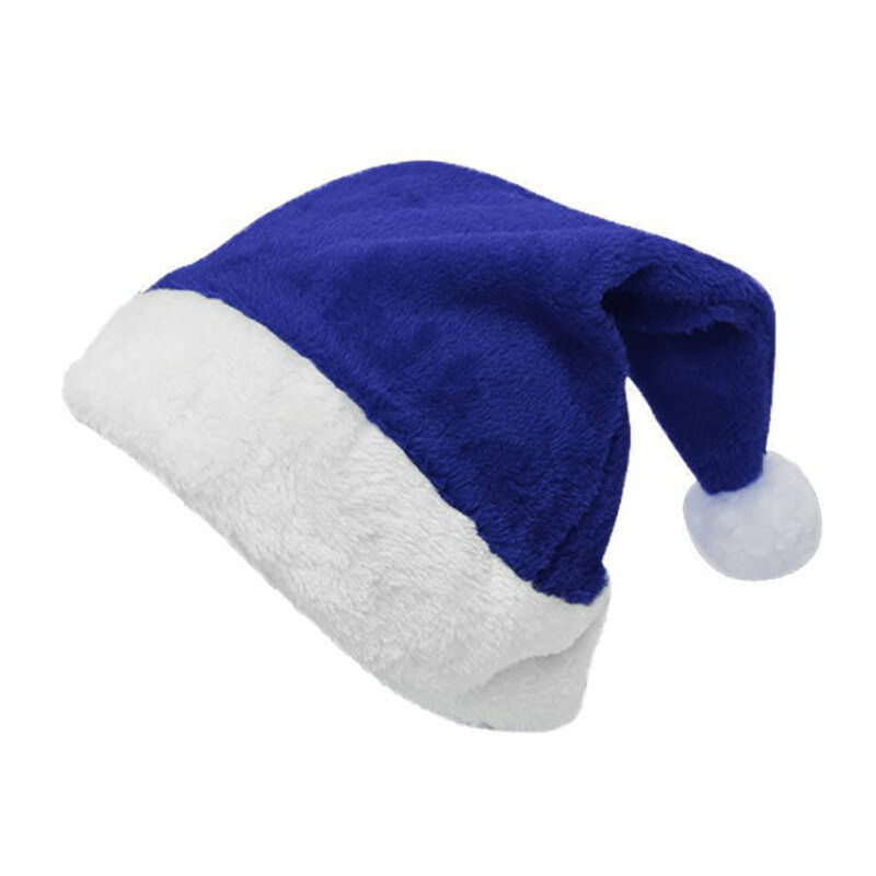 50pcs Christmas Plush Velvet H - огляд і ціна Santa Hat Plush