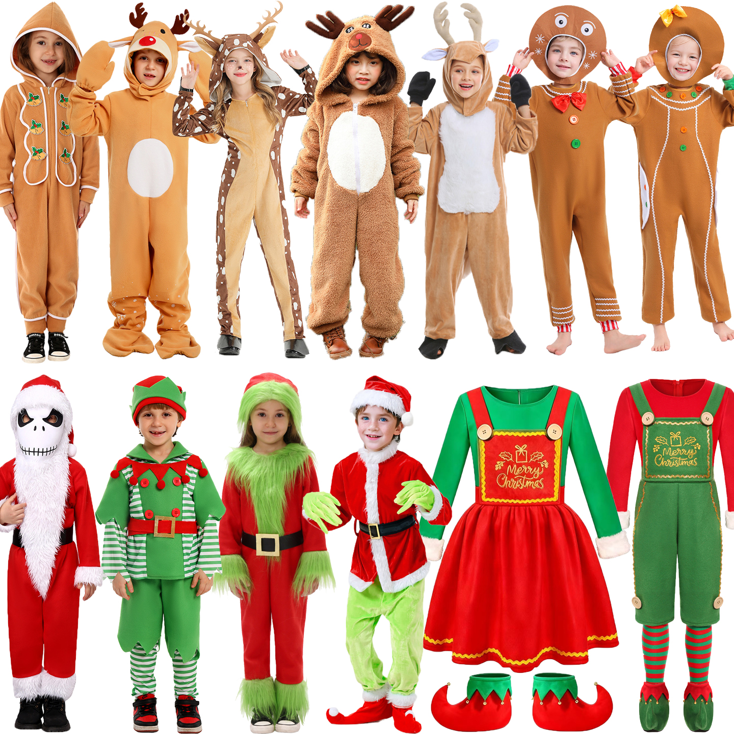 Christmas Halloween COS Deer G - огляд і ціна Elf Costume Christmas
