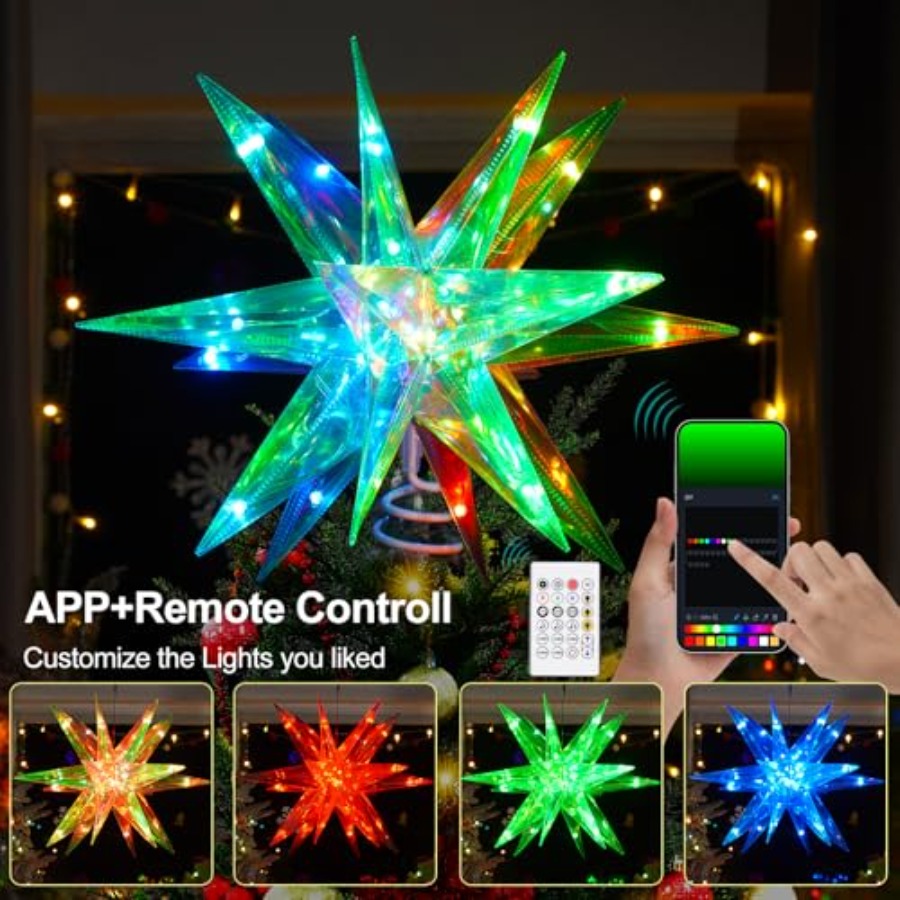 Christmas Star Tree Topper, 13 - огляд і ціна Star Tree Topper