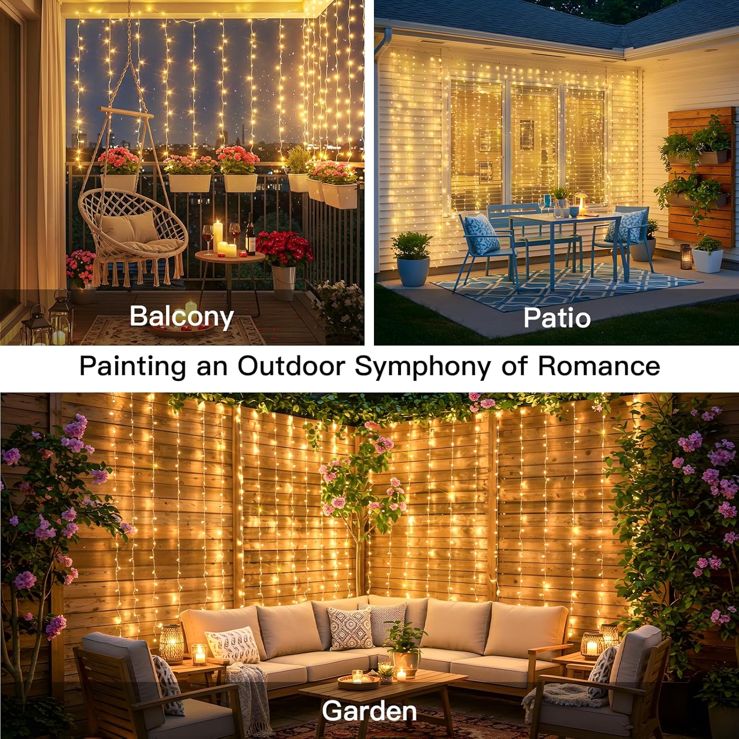 Curtain Lights For Bedroom 200 - огляд і ціна Christmas Lights Outdoor
