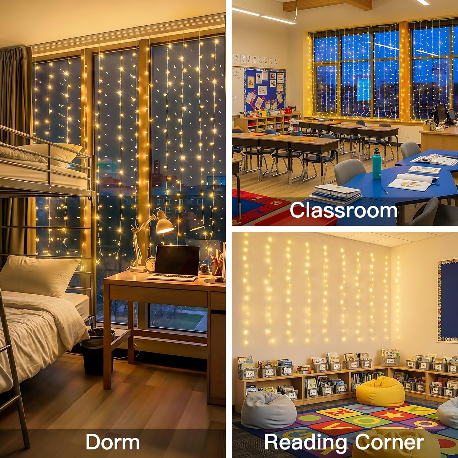 Curtain Lights For Bedroom 200 - огляд і ціна Christmas Lights Outdoor