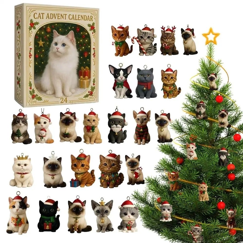 Cute Kitten Advent Calendar 24 - огляд і ціна Advent Calendar Gift