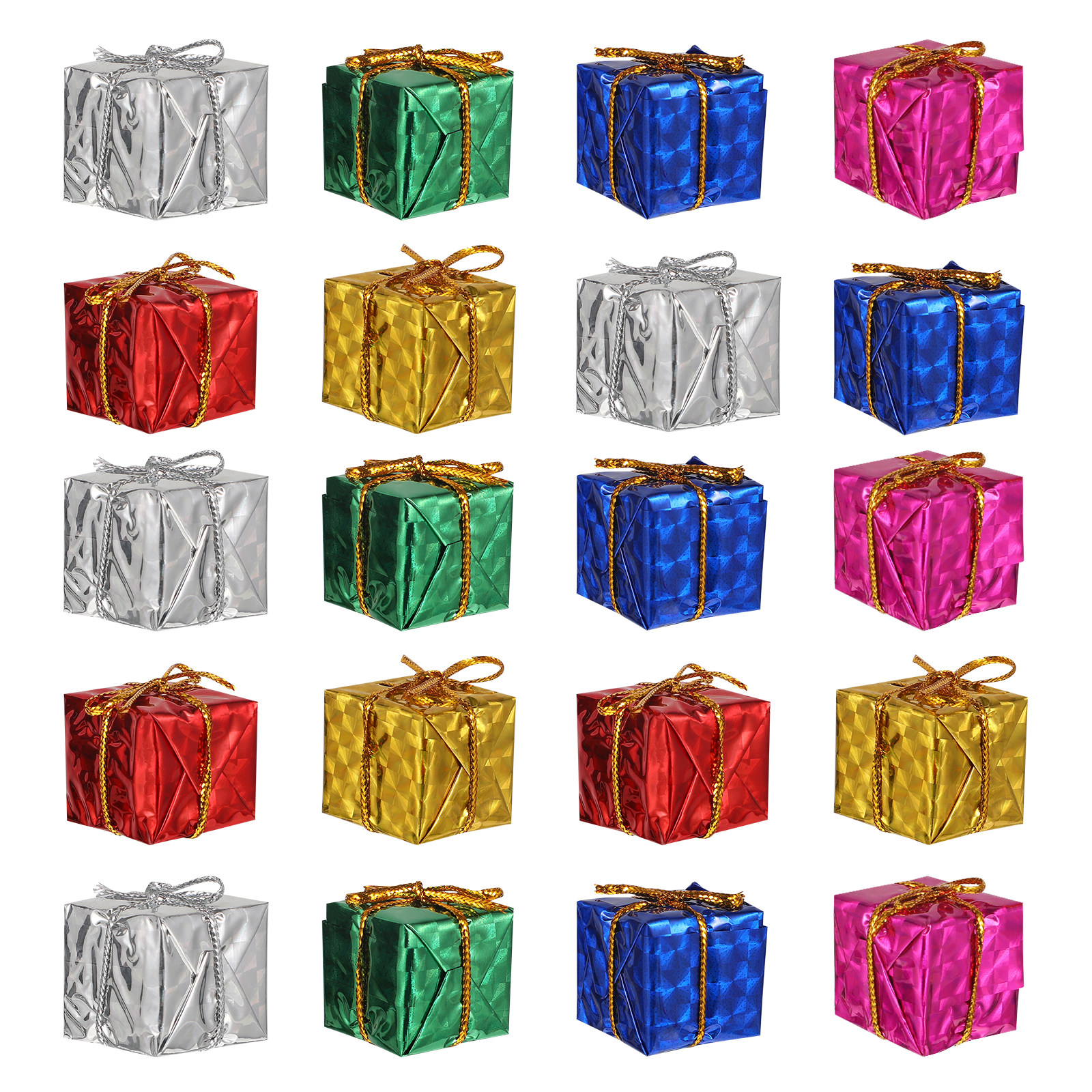 24Pcs Christmas Tree Hanging D - огляд і ціна Gift Box Wrap Set