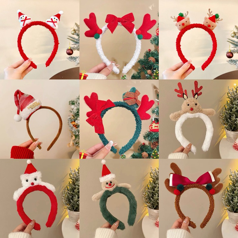 Christmas Santa Cute Bear Plus - огляд і ціна Reindeer Antlers Headband