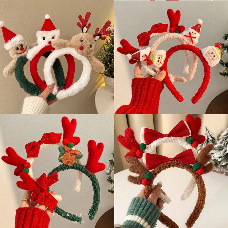 Christmas Santa Cute Bear Plus - огляд і ціна Reindeer Antlers Headband