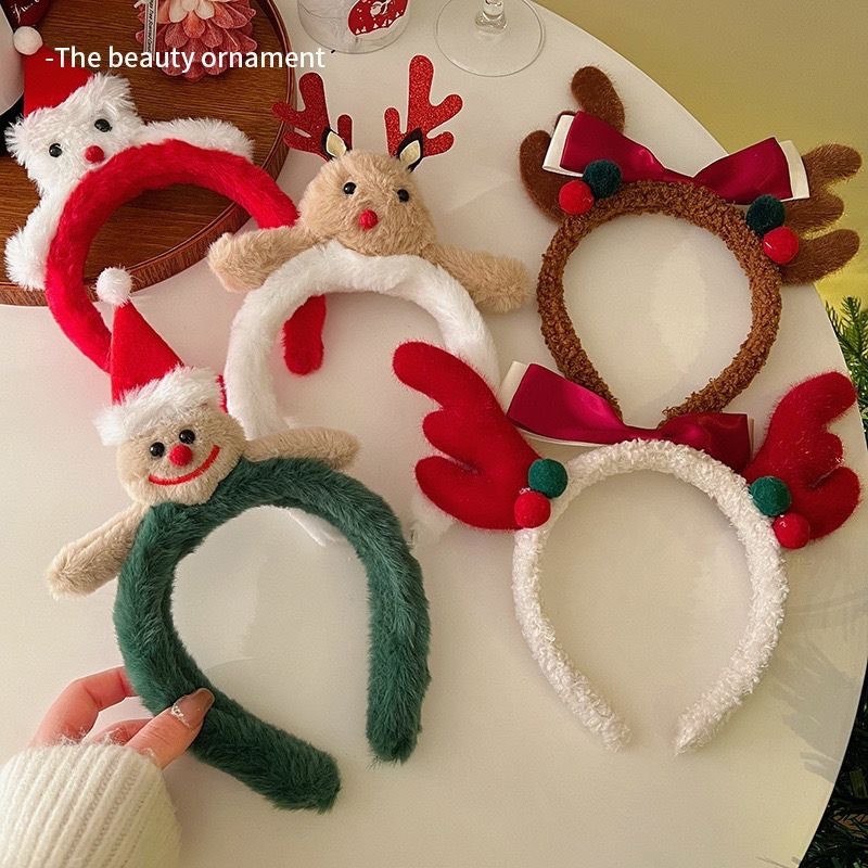 Christmas Santa Cute Bear Plus - огляд і ціна Reindeer Antlers Headband