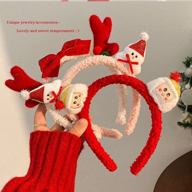 Christmas Santa Cute Bear Plus - огляд і ціна Reindeer Antlers Headband
