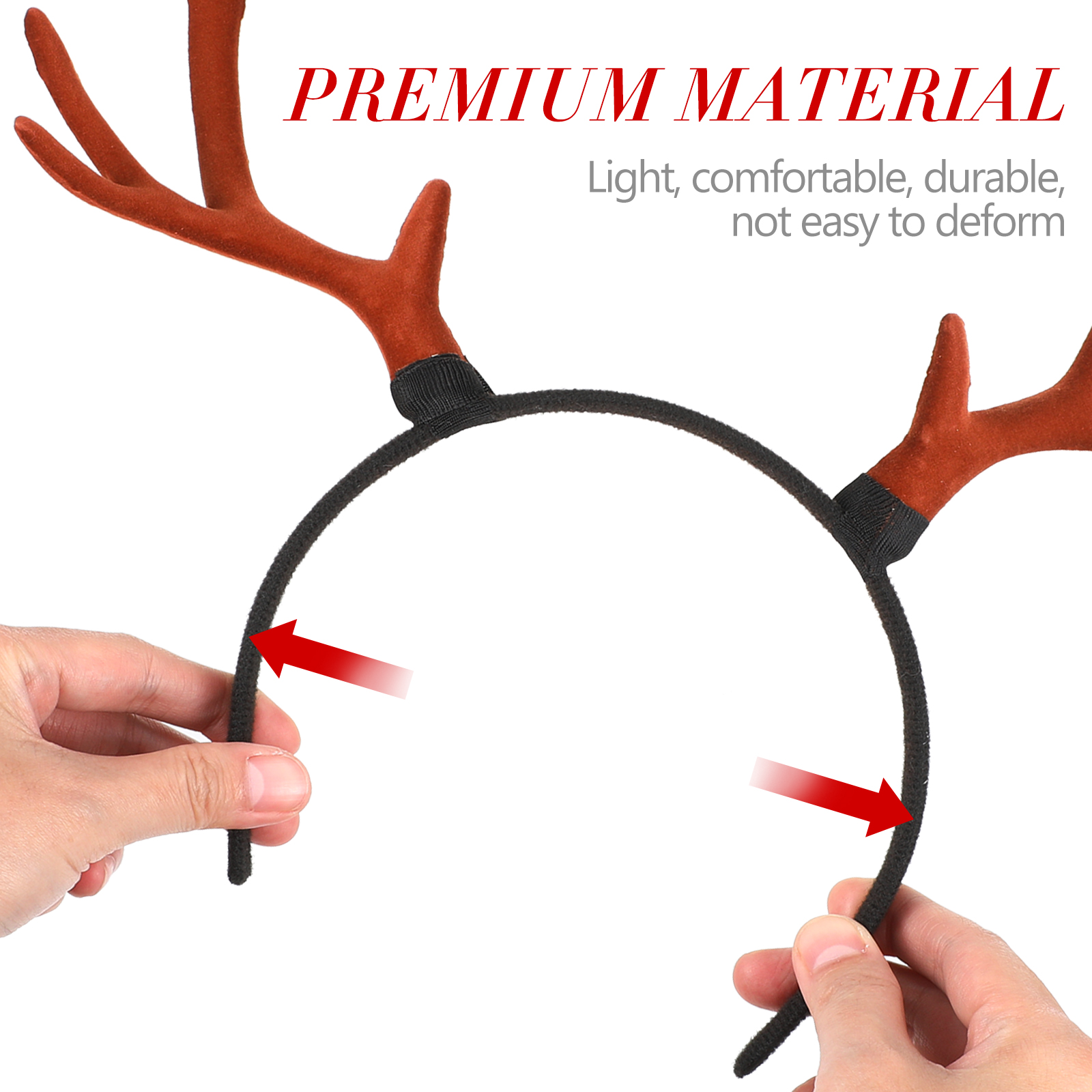 1pc Lovely Christmas Antler Ha - огляд і ціна Reindeer Antlers Headband