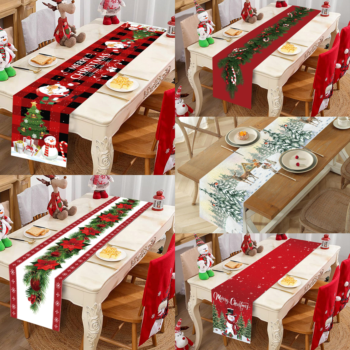 Christmas Table Runner Merry C - огляд і ціна Christmas Table Runner