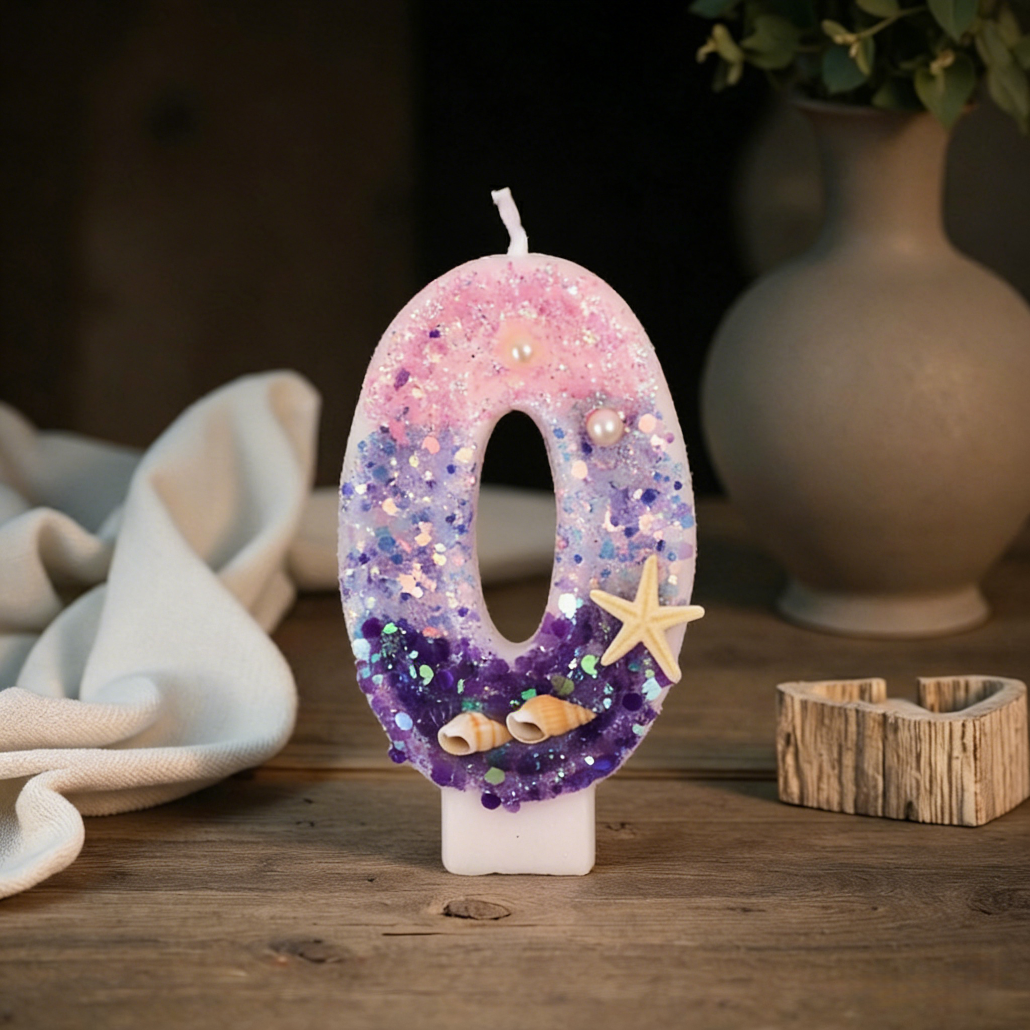 Three Color Gradient Mermaid 0 - огляд і ціна Holiday Candle Set