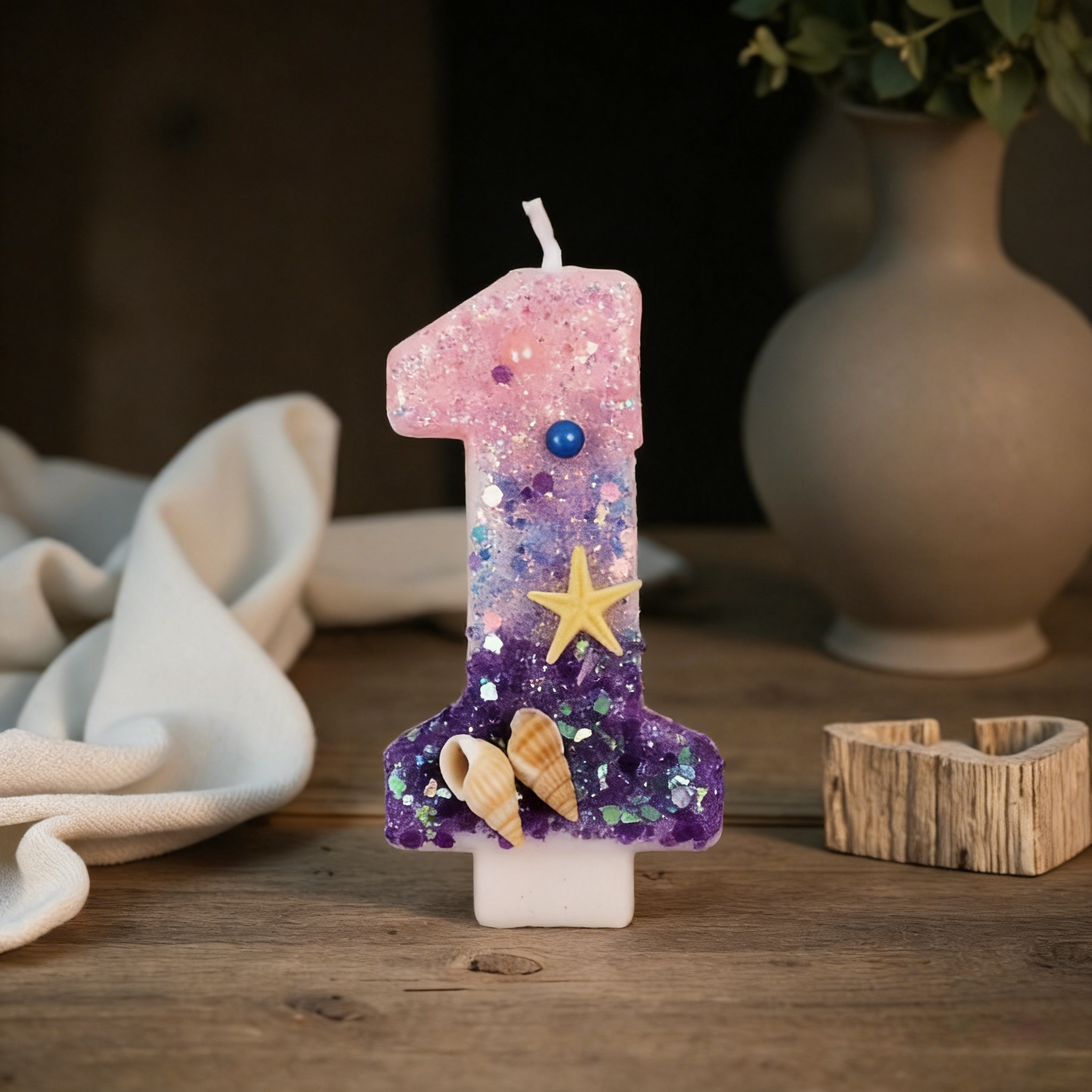 Three Color Gradient Mermaid 0 - огляд і ціна Holiday Candle Set
