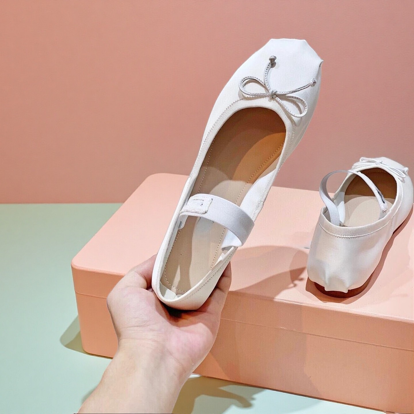 26SS Luxury Ballet Flats, Wome - огляд і ціна Ribbon Bow Gift