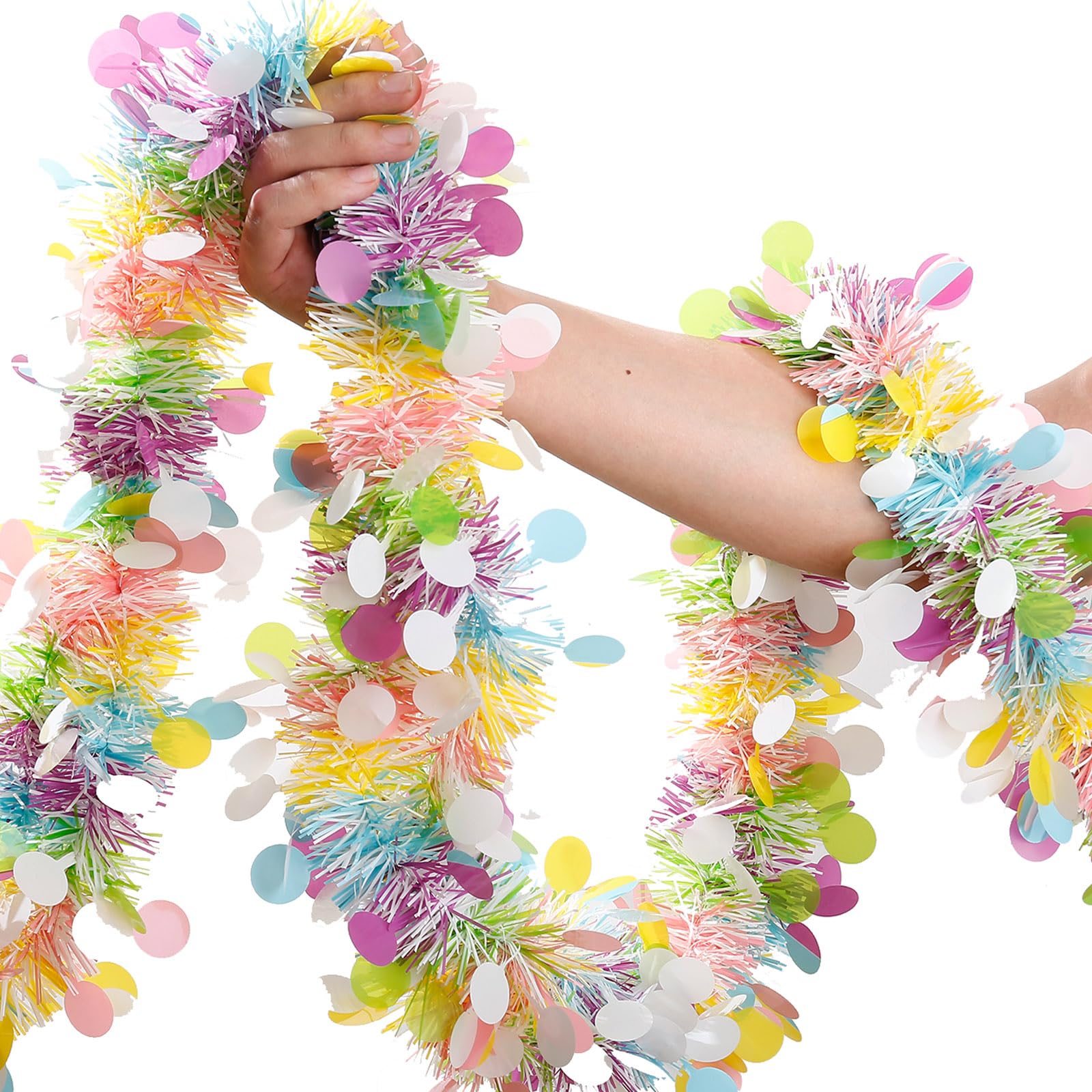 Easter Garland Decor 2PCS Glit - огляд і ціна Tinsel Garland Decoration
