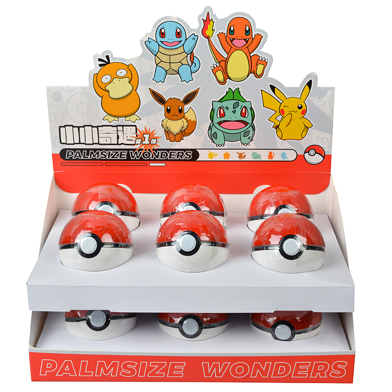 Pokemon Anime Blind Poke Ball  - огляд і ціна Ornament Ball Set