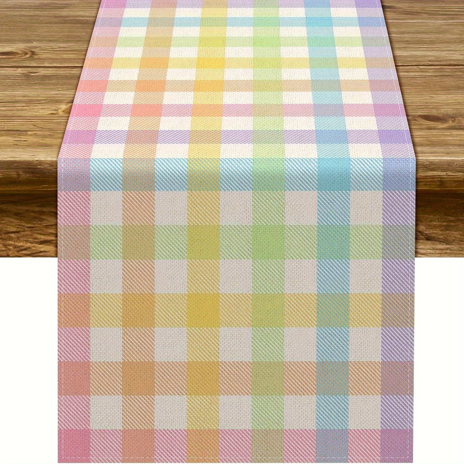 1pc Vibrant Buffalo Plaid Tabl - огляд і ціна Christmas Throw Blanket