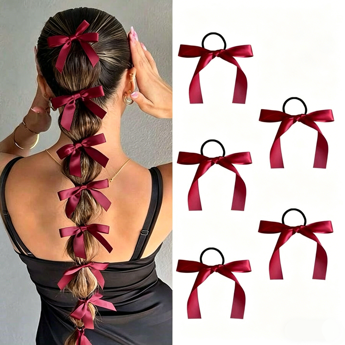 5-10Pcs Women's Style, Fashion - огляд і ціна Ribbon Bow Gift