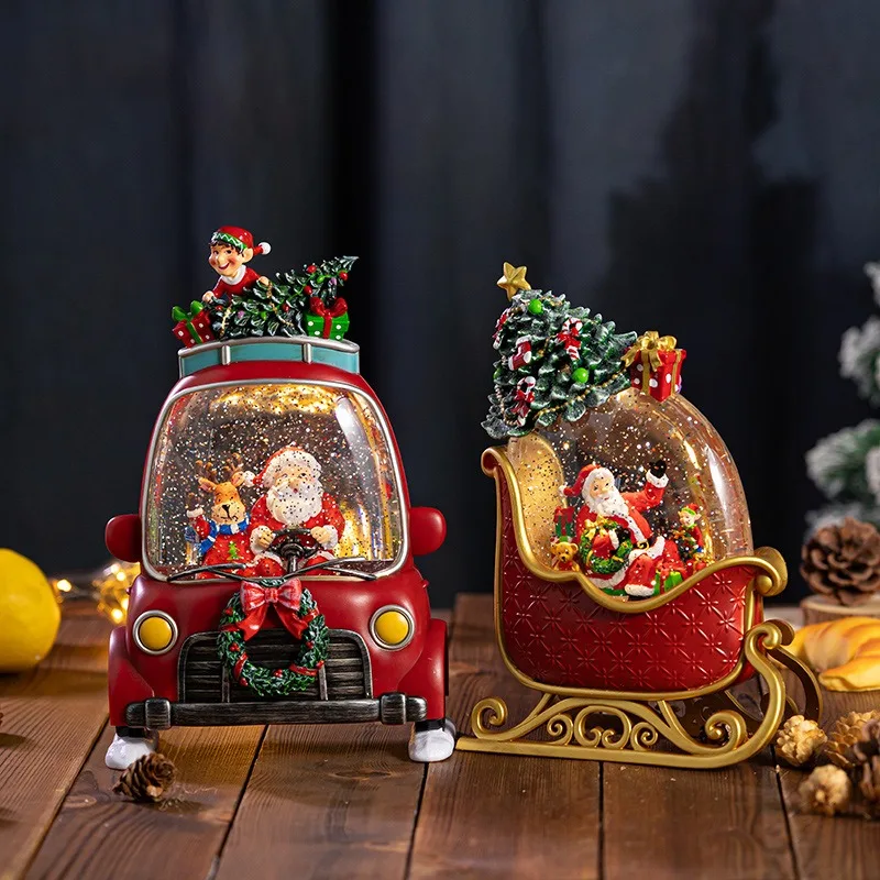 Santa Claus Christmas Music Bo - огляд і ціна Snow Globe Musical