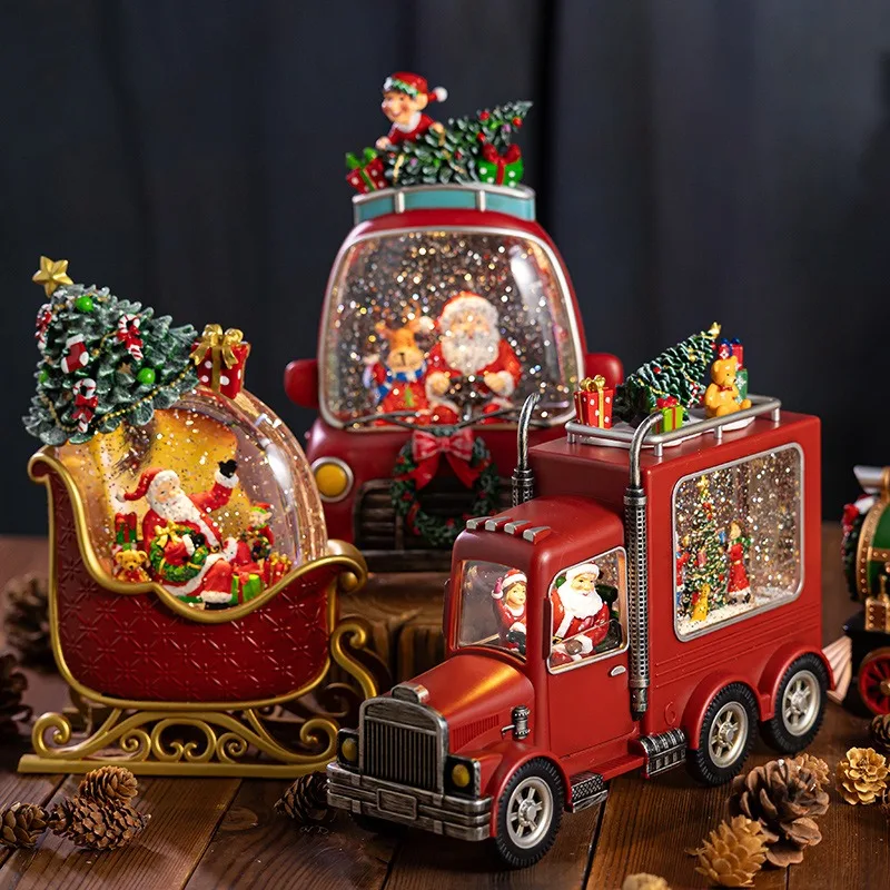Santa Claus Christmas Music Bo - огляд і ціна Snow Globe Musical