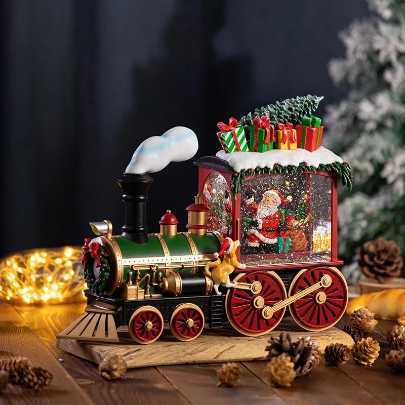 Santa Claus Christmas Music Bo - огляд і ціна Snow Globe Musical
