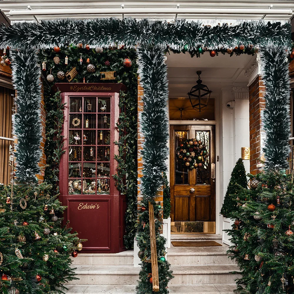 2/40m Christmas Tinsel Ribbons - огляд і ціна Tinsel Garland Decoration