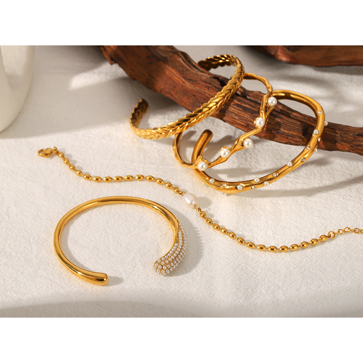 18K Gold Plated Stainless Stee - огляд і ціна Gift Box Wrap Set