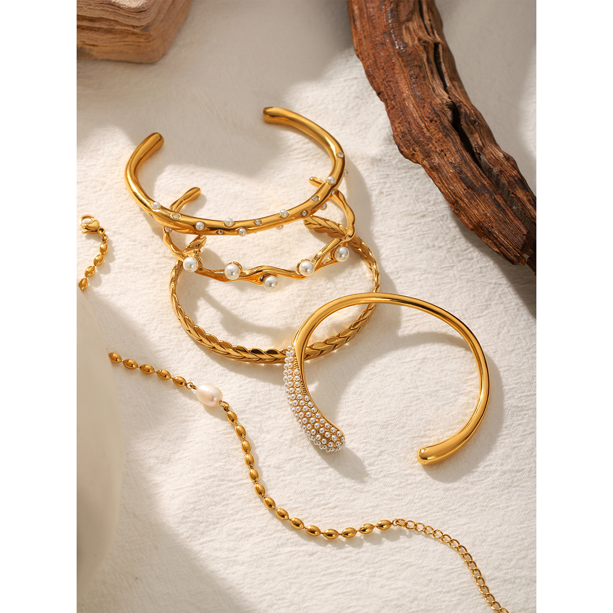18K Gold Plated Stainless Stee - огляд і ціна Gift Box Wrap Set