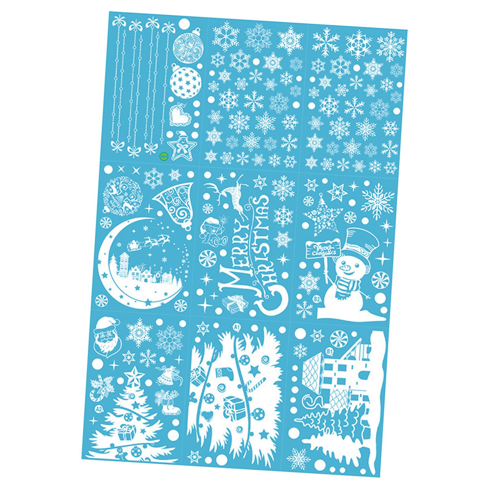 Christmas Decoration Window St - огляд і ціна Snowflake Window Decal