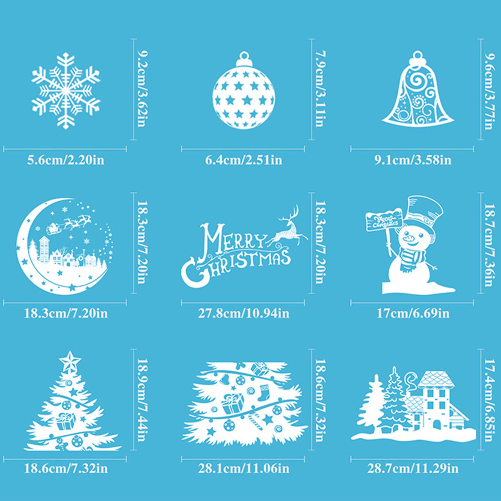 Christmas Decoration Window St - огляд і ціна Snowflake Window Decal