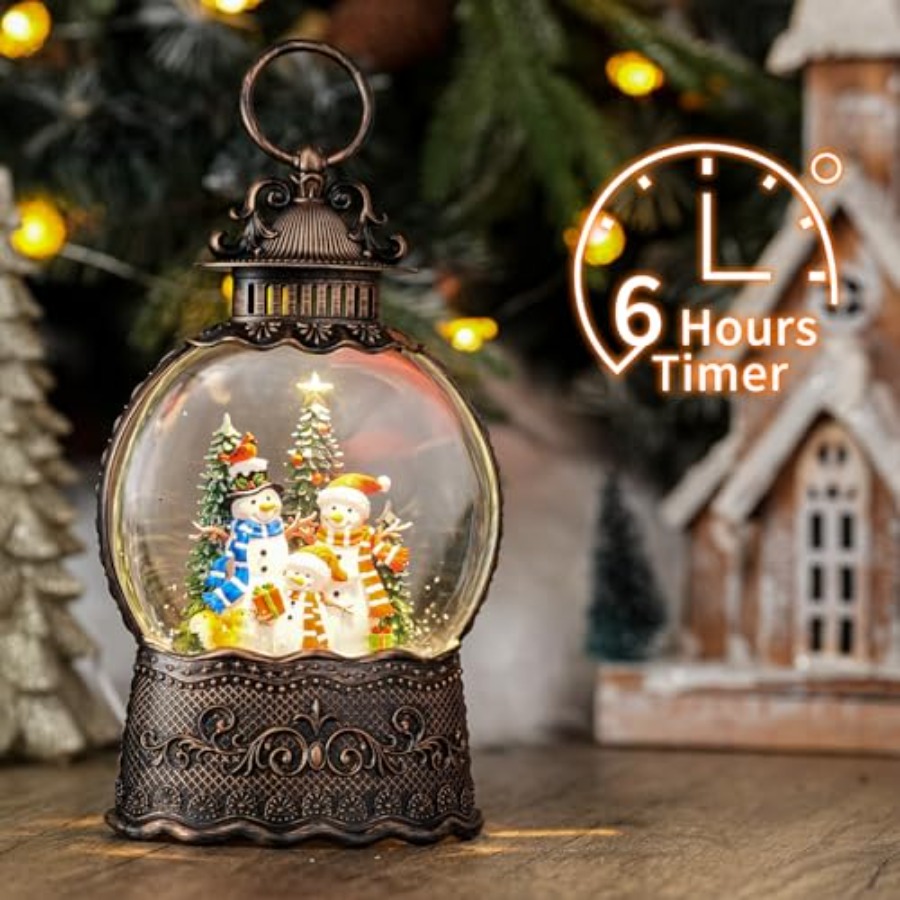 Snow Globe with, Light Up Chri - огляд і ціна Snow Globe Musical