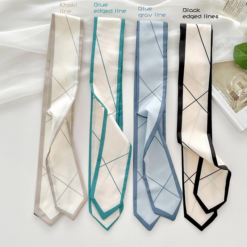 Versatile silk scarf, thin, lo - огляд і ціна Ribbon Bow Gift