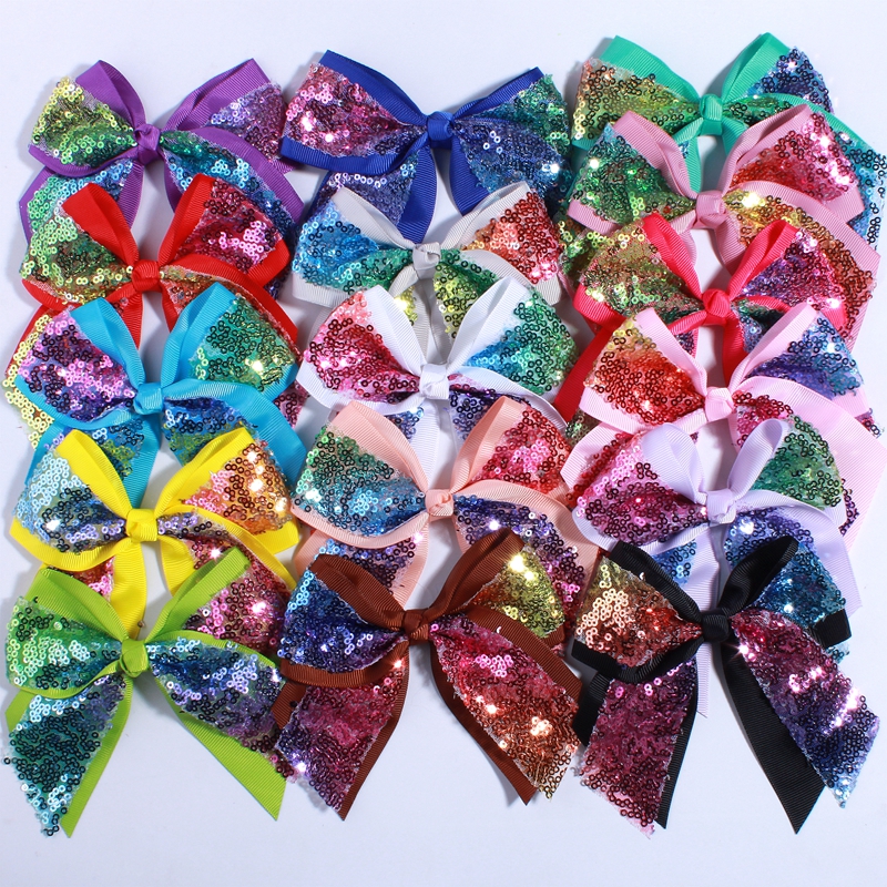 12CM Big Bling Sequins Grosgra - огляд і ціна Ribbon Bow Gift