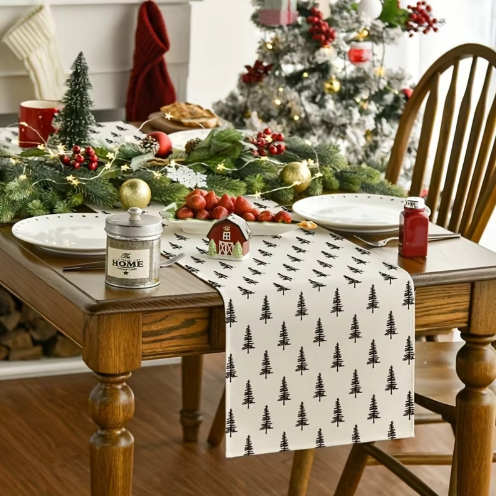 Minimalist Christmas Tree Tabl - огляд і ціна Christmas Table Runner