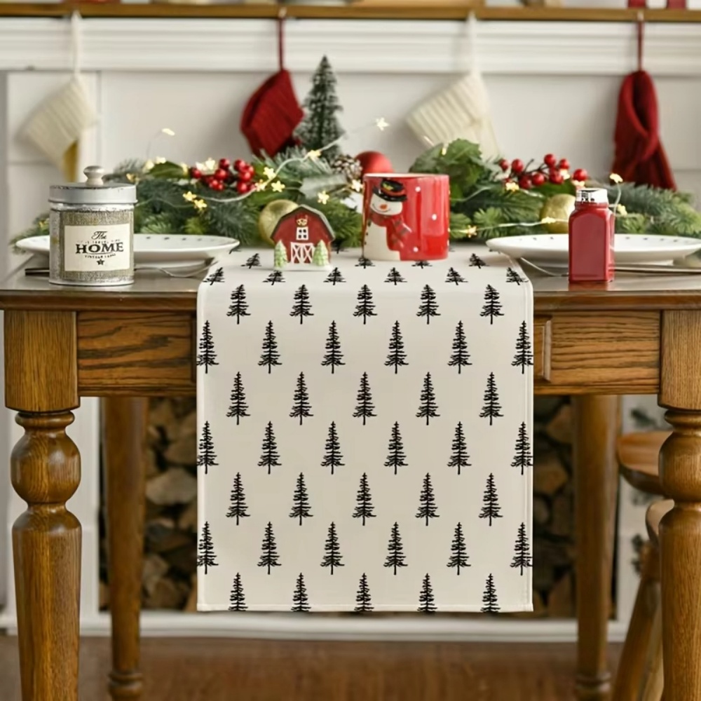 Minimalist Christmas Tree Tabl - огляд і ціна Christmas Table Runner