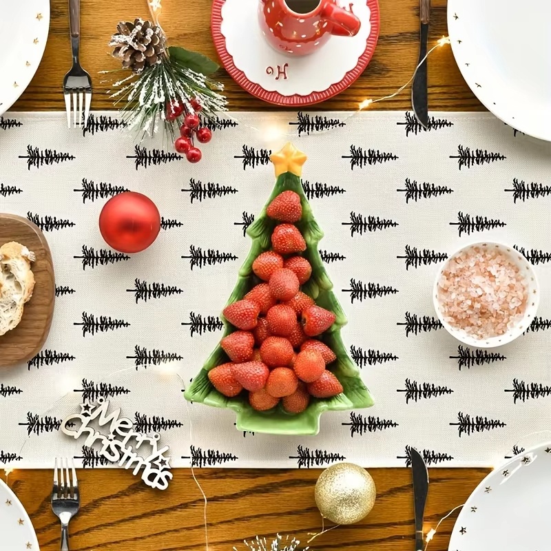 Minimalist Christmas Tree Tabl - огляд і ціна Christmas Table Runner