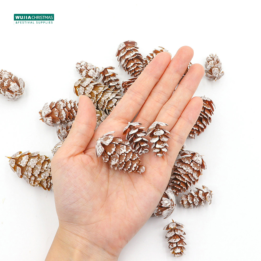 24Pcs Christmas Fake Pine Cone - огляд і ціна Christmas Wreath Fake