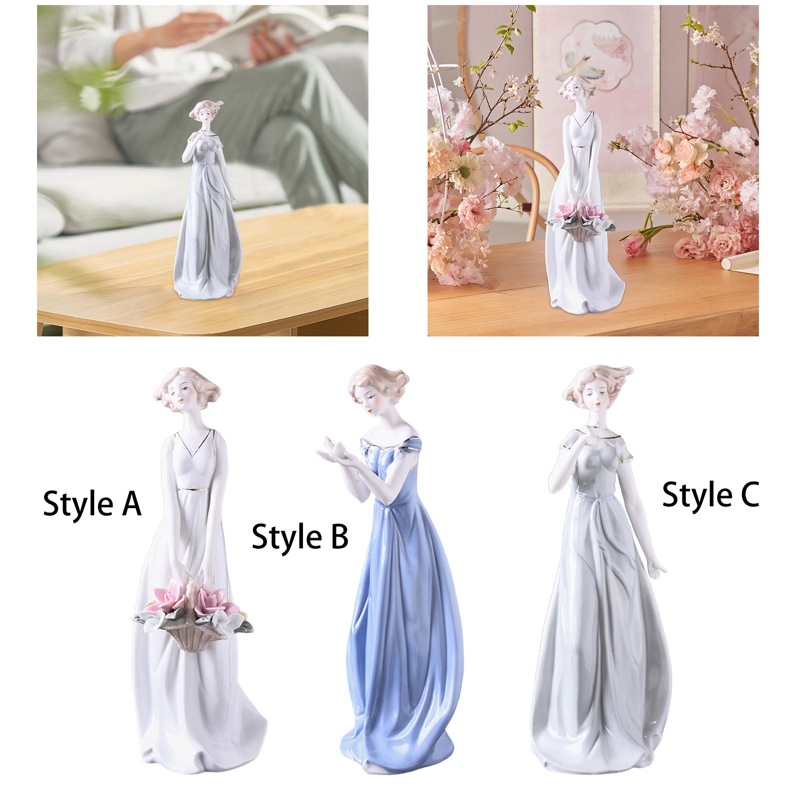 Porcelain Lady Statue Centerpi - огляд і ціна Nutcracker Figurine