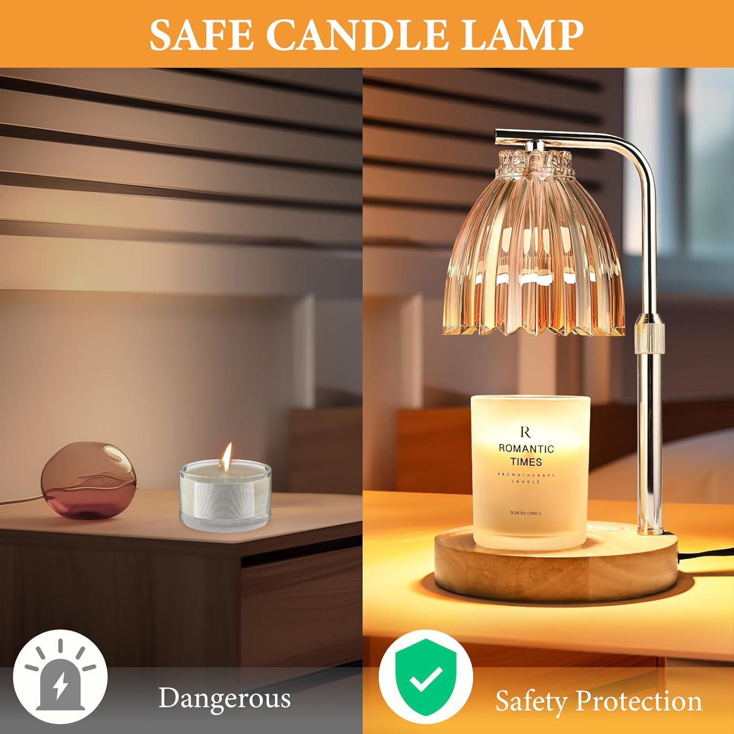 Adjustable Height Aromatherapy - огляд і ціна Holiday Candle Set